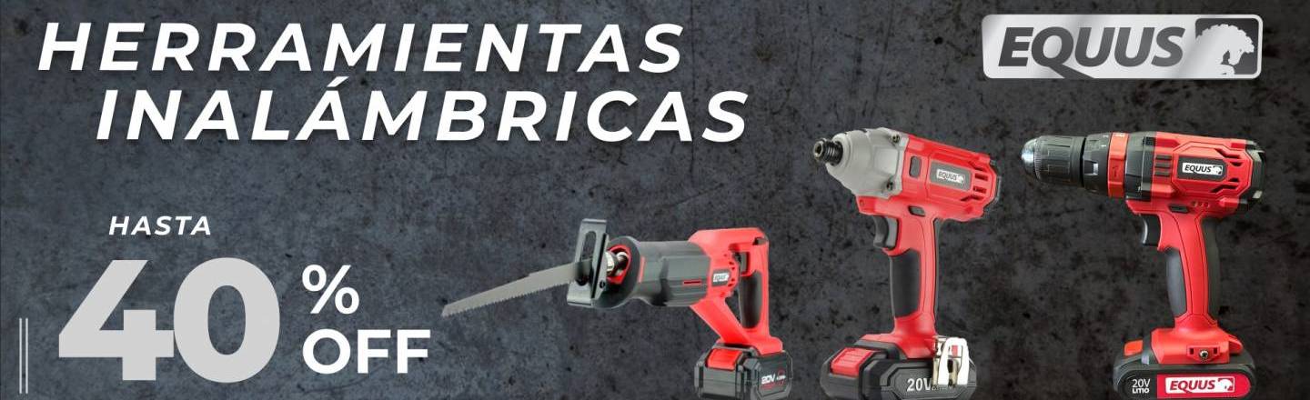 Herramientas Inalmbricas Hasta 40% OFF  