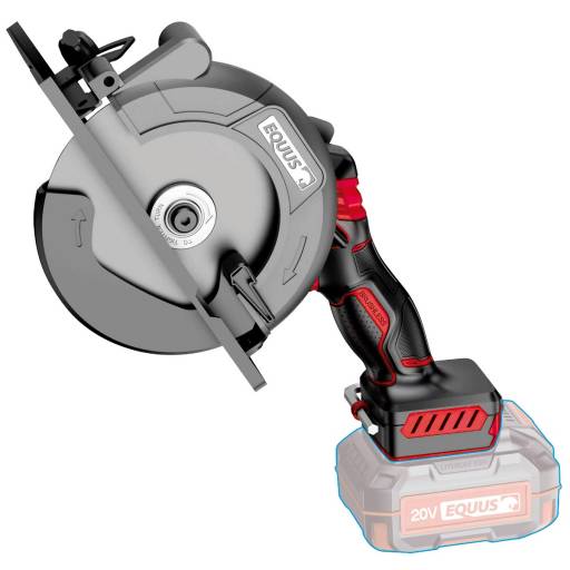 Sierra Circular Inalmbrica 20V Equus 5   6000 RPM 