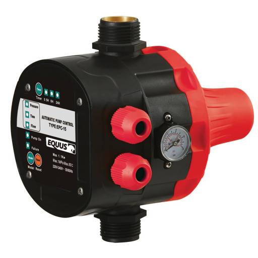 Control Automtico de Presin, Flujo, Temporizador y Presurizador para Bombas de Agua Equus 